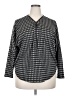 Ariella Houndstooth Gray Cardigan Size XXL (estimated) - photo 1