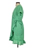 Vero Moda 100% Polyester Green Casual Dress Size XS - photo 5