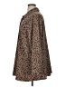 Susan Graver Animal Print Brown Long Sleeve Blouse Size 1X - photo 5