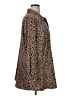Susan Graver Animal Print Brown Long Sleeve Blouse Size 1X - photo 4