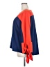 Du Jour Color Block Blue 3/4 Sleeve Blouse Size 2X - photo 5