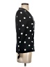 Tommy Hilfiger 100% Cotton Polka Dots Black Pullover Sweater Size S - photo 4