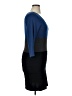 Max Studio Color Block Blue Cocktail Dress Size XL - photo 4