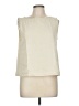 Max Studio Ivory Sleeveless T-Shirt Size M - photo 1