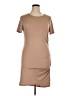 Shein Solid Tan Casual Dress Size XL - photo 1