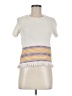Madewell Ivory Short Sleeve Top Size XS - photo 1