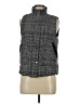 Mi ami 100% Polyester Gray Black Vest Size M - photo 1