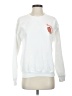 Altar'd State Hearts White Sweatshirt Size XXS - photo 1