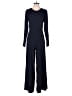 Adam Lippes Collective 100% Polyester Solid Blue Jumpsuit Size 2 - photo 1