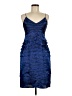 Eliza J 100% Polyester Blue Cocktail Dress Size 8 - photo 1