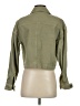Zara Basic 100% Baumwolle Green Jacket Size XS - photo 2