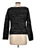 Jolt Metallic Black Pullover Sweater Size L - photo 2