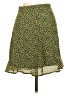 Lulus 100% Polyester Print Green Casual Skirt Size S - photo 2