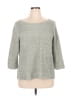Eight Eight Eight 100% Cotton Gray Pullover Sweater Size XL - photo 1