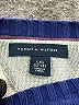 Tommy Hilfiger 100% Cotton Stripes Blue Pullover Sweater Size 14 - photo 3