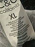 C&C California Hearts Gray Pullover Sweater Size XL - photo 8