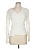 Bobi BLACK Ivory Long Sleeve Blouse Size M - photo 1
