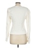 Bobi BLACK Ivory Long Sleeve Blouse Size M - photo 2