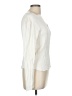 Bobi BLACK Ivory Long Sleeve Blouse Size M - photo 4