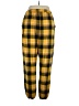 Jolie & Joy Plaid Yellow Casual Pants Size 1X - photo 2