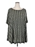 Lane Bryant Black Short Sleeve Top Size 22 - 24 Plus - photo 1
