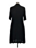 Apt. 9 Solid Black Casual Dress Size XL - photo 2