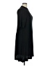 Apt. 9 Solid Black Casual Dress Size XL - photo 4