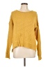 Hem & Thread Yellow Pullover Sweater Size L - photo 1