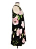 Anne Klein Floral Black Cocktail Dress Size M (estimated) - photo 4