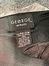 George 100% Polyester Black 3/4 Sleeve Blouse Size 18 - 20 - photo 4