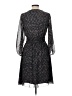 My Beloved... Chevron-herringbone Black Cocktail Dress Size L - photo 2