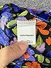 Shein 100% Polyester Floral Blue Short Sleeve Blouse Size 2 - photo 8