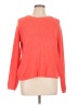 T Tahari Solid Orange Pullover Sweater Size L (estimated) - photo 1