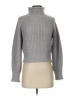 RD Style Solid Gray Turtleneck Sweater Size S - photo 1
