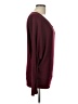 White Birch Burgundy Long Sleeve Top Size L - photo 4