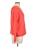 T Tahari Solid Orange Pullover Sweater Size L (estimated) - photo 4