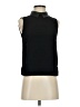 Zara 100% Polyester Black Sleeveless Blouse Size XS - photo 1
