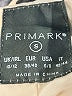 Primark 100% Polyester Ivory Faux Fur Jacket Size S - photo 6
