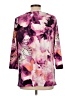 Dana Buchman Purple 3/4 Sleeve Blouse Size L - photo 2