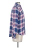 Rails 100% Rayon Plaid Blue Long Sleeve Button-Down Shirt Size XS - photo 4
