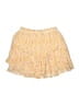 Unbranded 100% Polyester Floral Yellow Skort Size M - photo 2