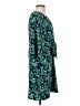 Halogen 100% Polyester Paisley Green Casual Dress Size 2 (estimated) - photo 4