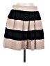 BCBGeneration Stripes Tan Casual Skirt Size 8 - photo 1