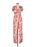 B.O.G Collective Paisley Pink Jumpsuit Size M - photo 1