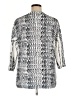 Impulse California Silver 3/4 Sleeve Blouse Size 1X - photo 2