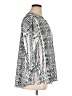 Impulse California Silver 3/4 Sleeve Blouse Size 1X - photo 4