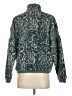 JoyLab 100% Polyester Animal Print Teal Track Jacket Size S - photo 2