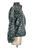 JoyLab 100% Polyester Animal Print Teal Track Jacket Size S - photo 4
