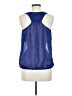 Gap Outlet 100% Polyester Blue Sleeveless Blouse Size M - photo 2