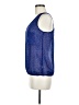 Gap Outlet 100% Polyester Blue Sleeveless Blouse Size M - photo 5